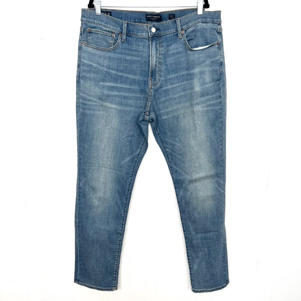 NWT Lucky Brand 410 Athletic Slim Jeans Men's Size 38x32 2‎ Way Stretch